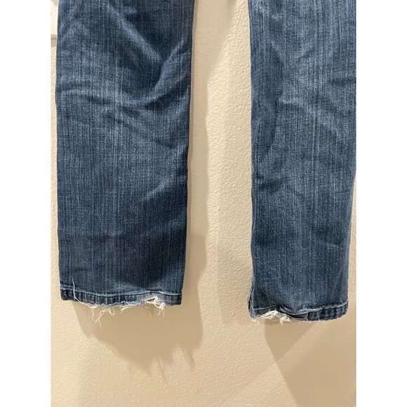 WHITE HOUSE BLACK MARKET WOMEN'S JEANS GLAMOROUS BOOTCUT DENIM SIZE 4R - Picture 9 of 9